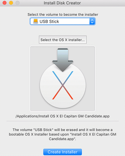 create bootable osx usb for mac